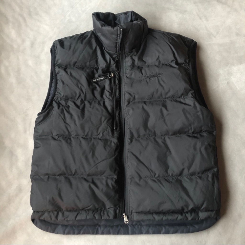 Timberland ~ Down Filled Reversible Vest ~ Size Medium